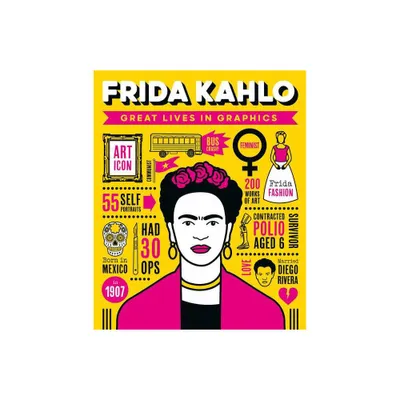 Great Lives in Graphics: Frida Kahlo - by Button Books (Hardcover)