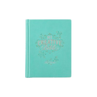 ESV My Creative Bible Teal - (Leather Bound)