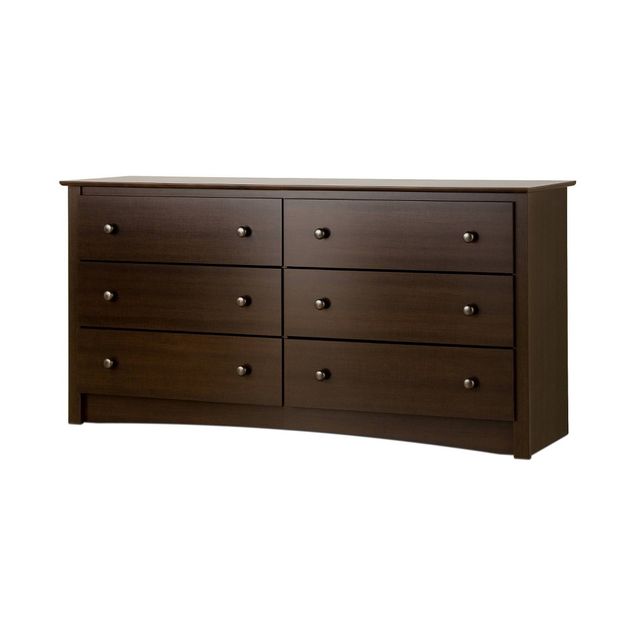 Fremont 5 Drawer Chest Of Drawers Brown - Prepac : Target