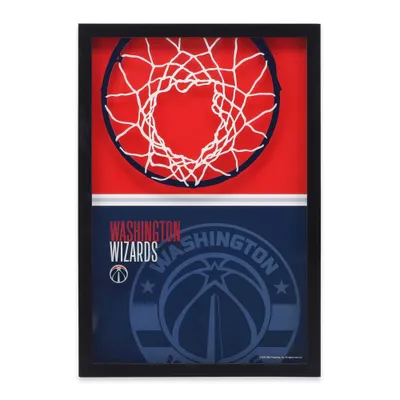 NBA Washington Wizards Print-On Glass Wall Sign