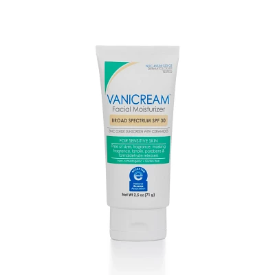 Vanicream Facial Moisturizer SPF 30 Mineral Sunscreen - 2.5 oz