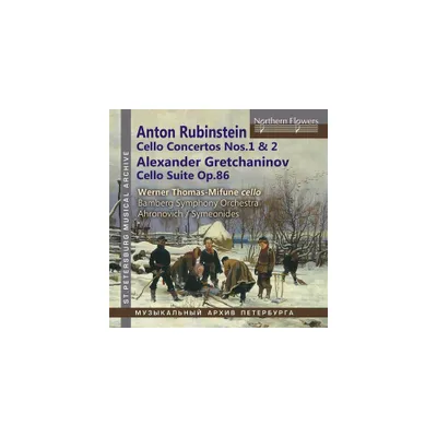 Werner Thomas-Mifune - Anton Rubinstein: VC Cons Nos. 1 & 2, Alexander Gretchaninov: Suite (CD)