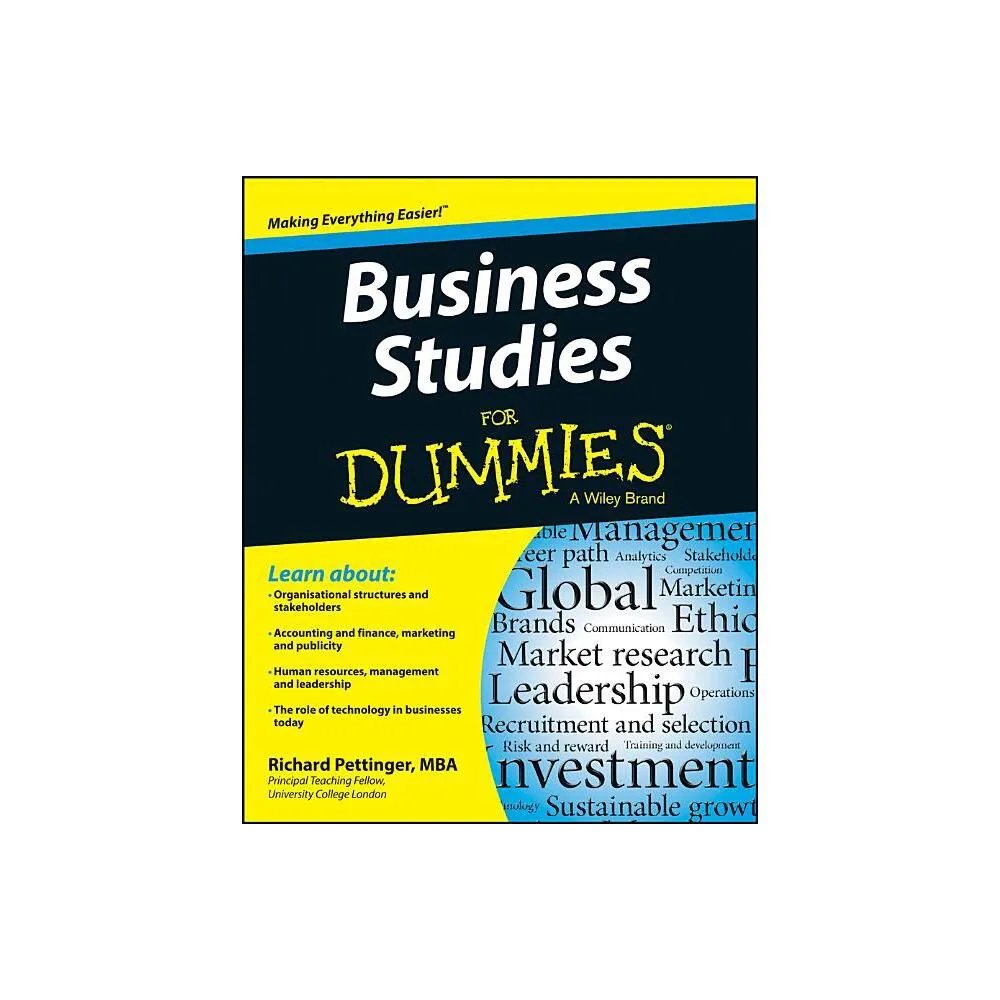 Target Business Studies for Dummies - (For Dummies) by Richard 