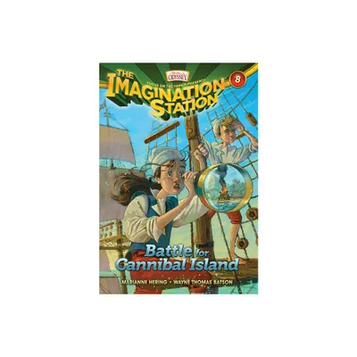 Battle for Cannibal Island - (Imagination Station Books) by Marianne Hering & Wayne Thomas Batson (Paperback)