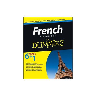 French All-In-One for Dummies, with CD - (For Dummies) by The Experts at Dummies (Paperback)