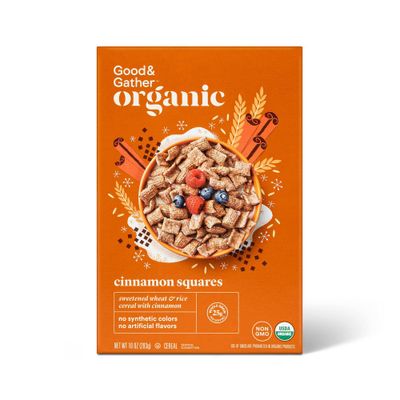 Organic Cinnamon Squares - 10oz - Good & Gather