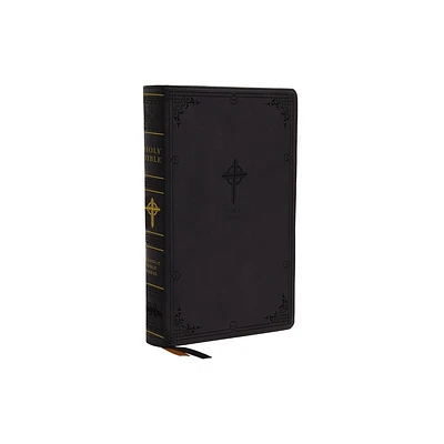 Nabre, New American Bible, Revised Edition, Catholic Bible, Large Print Edition, Leathersoft, Black, Comfort Print - by Catholic Bible Press