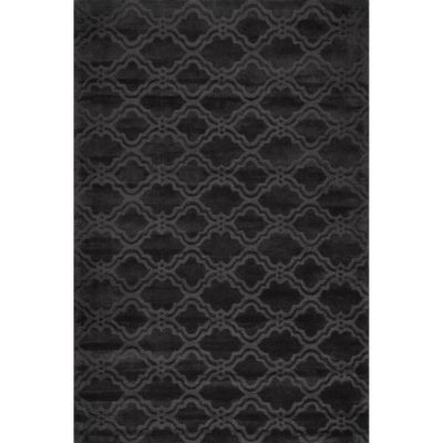 3x5 Hand Tufted Wilhelmina Area Rug Charcoal - nuLOOM