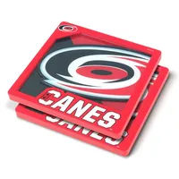 NHL Carolina Hurricanes 3D Logo Series Coasters