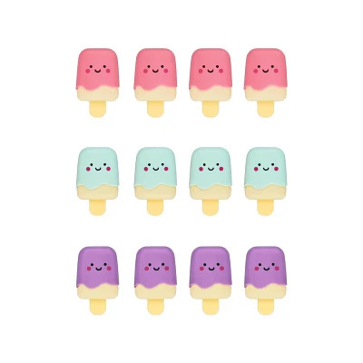12pk Popsicle Lip Gloss - Spritz: Multicolor Party Favors for Teens, Birthday Goodie Bag Essentials