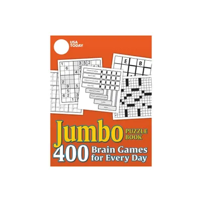 USA Today Jumbo Puzzle Book - (USA Today Puzzles) by Usa Today (Paperback)