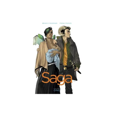 Saga Volume 1 - by Brian K Vaughan (Paperback)