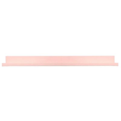 35.4 Picture Ledge Shelf for Kids Room Pink - InPlace: Decorative Wall Shelf, MDF, Painted, 17 lb Capacity