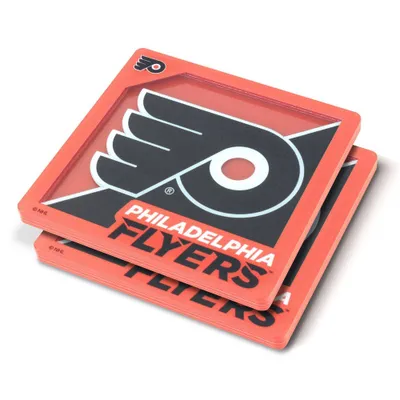 NHL Philadelphia Flyers 3D Logo Series Coasters