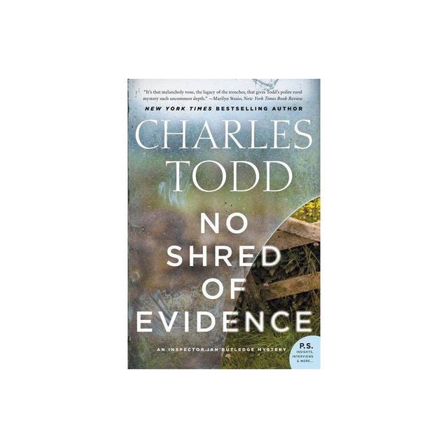 No Shred of Evidence - (Inspector Ian Rutledge Mysteries) by Charles Todd (Paperback)