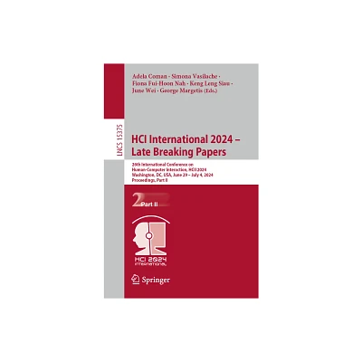 Hci International 2024 - Late Breaking Papers