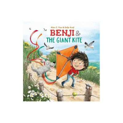 Benji and the Giant Kite - by Alan C Fox (Hardcover)