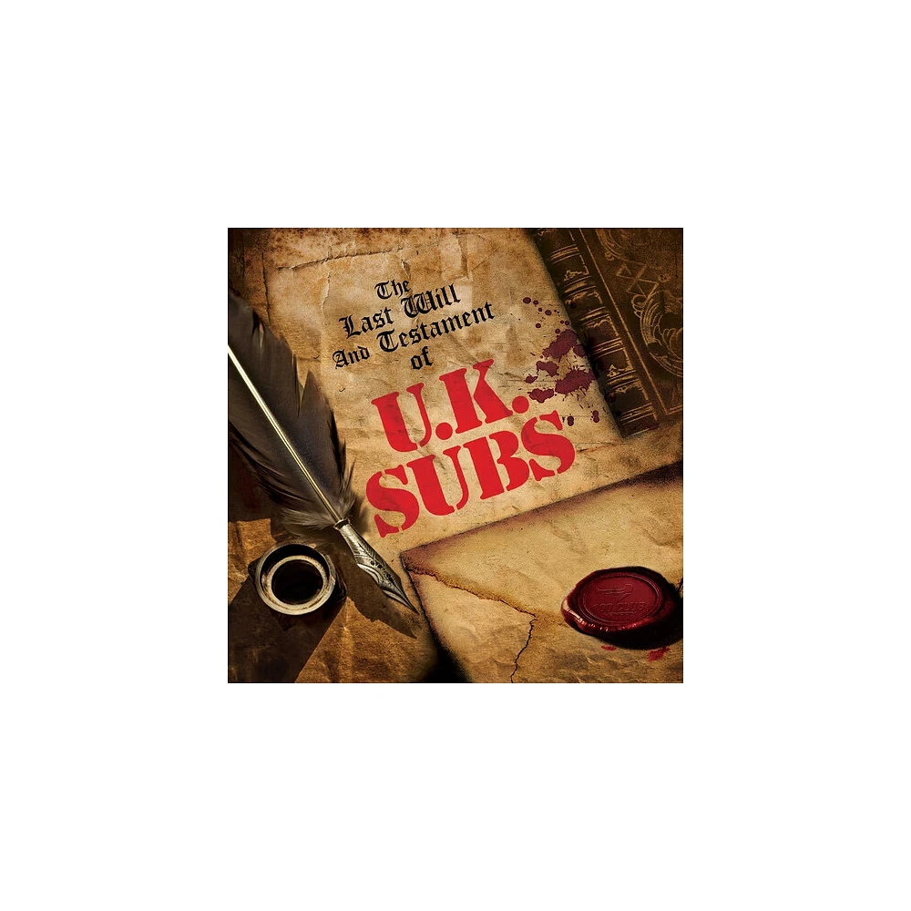 UK Subs - The Last Will and Testament of Uk Subs - Gold (Colored Vinyl Gold)