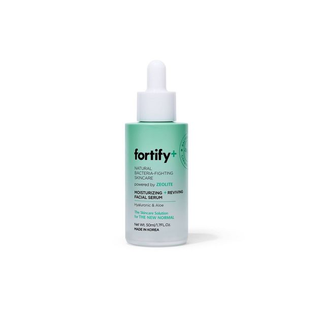 Fortify+ Natural Germ Fighting Skincare Moisturizing and Reviving Facial Serum - 1.7 fl oz