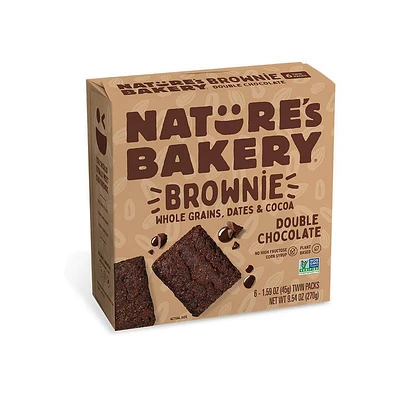 Natures Bakery Double Chocolate Brownie