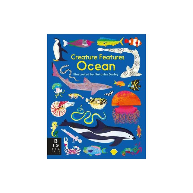 Creature Features: Ocean - by Big Picture Press (Board Book)