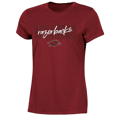 NCAA Arkansas Razorbacks Womens Crew Neck T-hirt