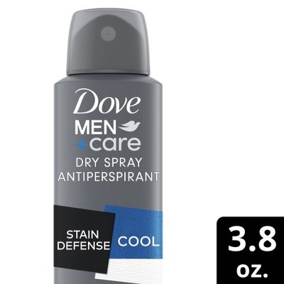 Dove Men+Care 72-Hour Stain Defense Dry Spray Antiperspirant & Deodorant - Cool - 3.8oz