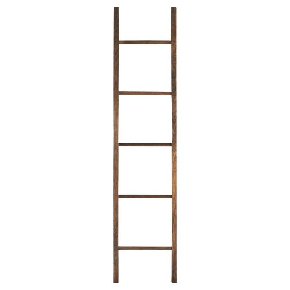 officieel informatie huisvrouw Flora Home Decorative Ladder with Solid Walnut - Flora Home | Connecticut  Post Mall