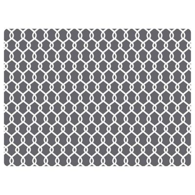 3x4 Chain Link 9 to 5 Desk Chair Mat - Flooring: Chair Mat