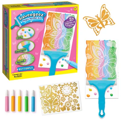 Creativity for Kids Squeegeez Magic Reveal Art Butterfly