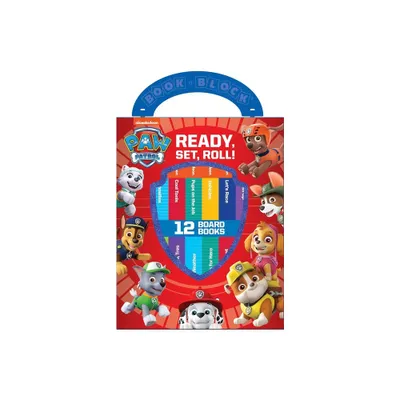 Nickelodeon Paw Patrol: Ready, Set, Roll! 12 Board Books - by Pi Kids (Mixed Media Product)