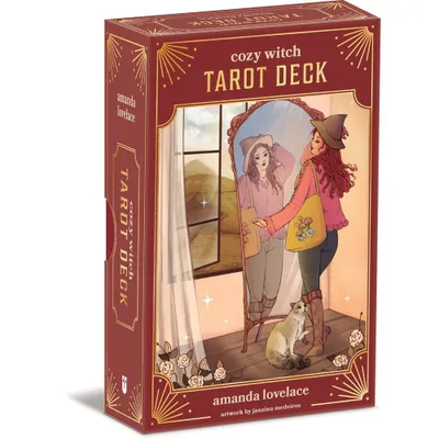 Cozy Witch Tarot Deck and Guidebook - by Amanda Lovelace (Hardcover)