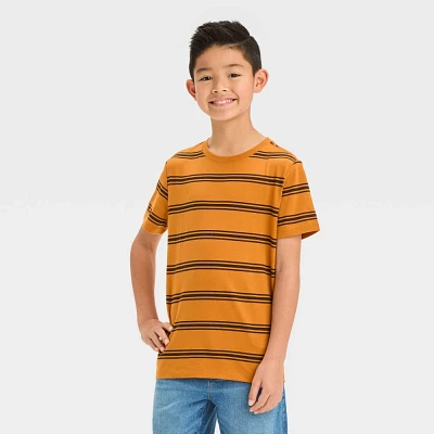 Boy Short Sleeve Striped T-Shirt