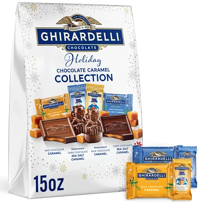 Ghirardelli Christmas Caramel Collection XL Bag - 15oz