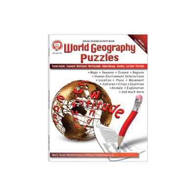 World Geography Puzzles, Grades 6 - 12 - (Paperback)