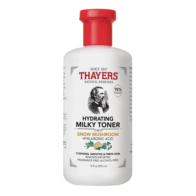 Thayers Natural Remedies Milky Hydrating Face Toner with Snow Mushroom and Hyaluronic Acid