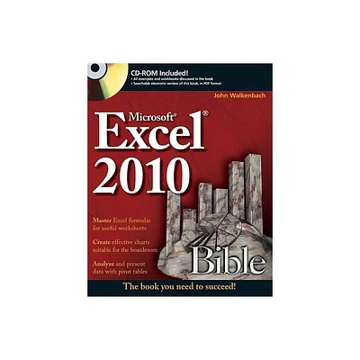 Excel 2010 Bible - (Bible (Wiley)) by John Walkenbach (Mixed Media Product)