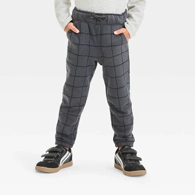 Toddler Boys Printed Fleece Pull-On Jogger Pants