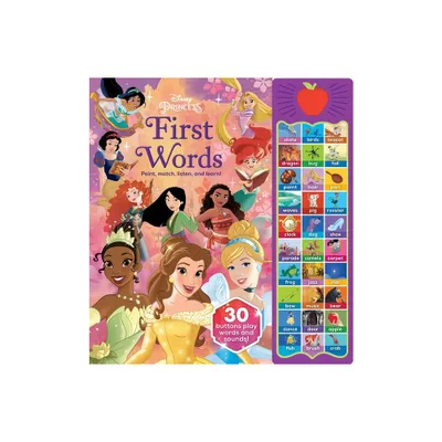 Disney Princess: First Words Sound Book - by Pi Kids (Mixed Media Product)