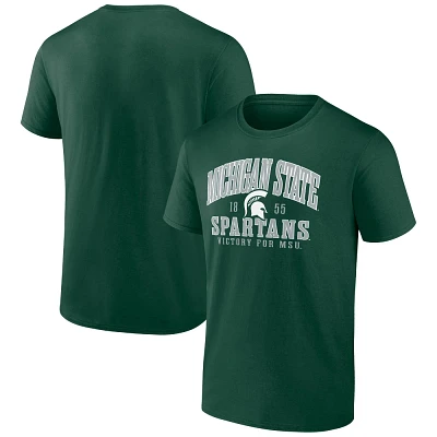 NCAA Michigan State Spartans Mens Core Cotton T-Shirt