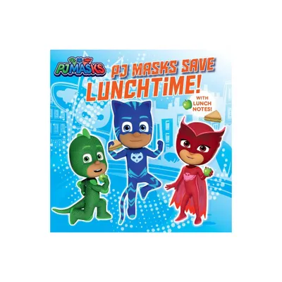 Pj Masks Save Lunchtime! - (Paperback)