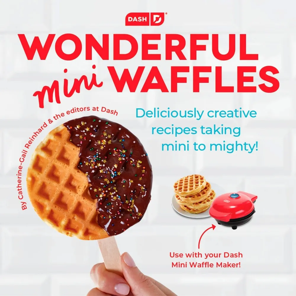 As IS DASH Wonderful Mini Waffles Cookbook 