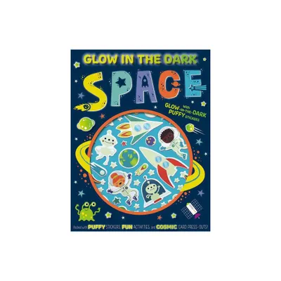 Glow in the Dark Space Activity Book - by Patrick Bishop (Hardcover)