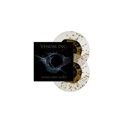 Venom Inc - Theres Only Black - Clear w/ Black Yolk & Gold Splatter (Vinyl)