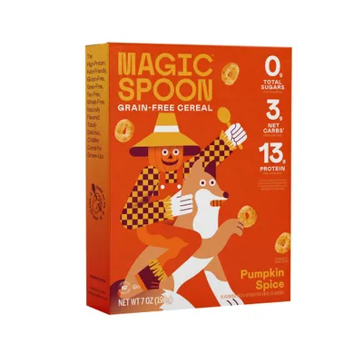 Magic Spoon Pumpkin Spice Keto and Grain-Free Cereal - 7oz