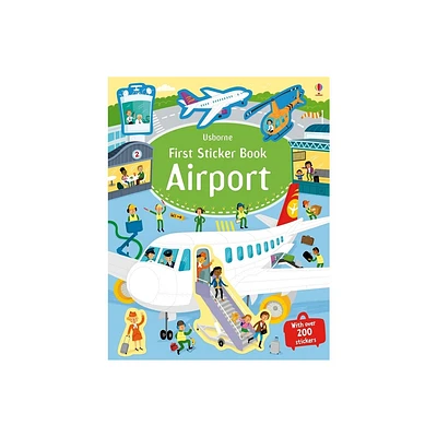 First Sticker Book Airport - (First Sticker Books) by Sam Smith (Paperback)