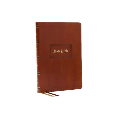 KJV Holy Bible: Giant Print Thinline Bible, Tan Leathersoft, Red Letter, Comfort Print (Thumb Indexed): King James Version (Vintage Series)