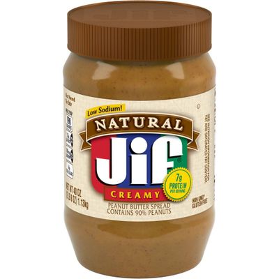 Jif Natural Creamy Peanut Butter Spread