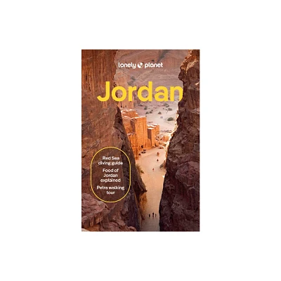 Lonely Planet Jordan - (Travel Guide) 12th Edition by Anthon Jackson & Jason Ruffin & Paul Stafford & Sanad Tabbaa (Paperback)