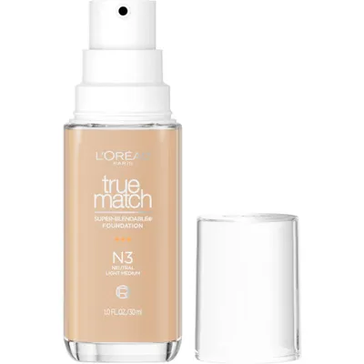 LOreal Paris True Match Super Blendable Foundation - N3 - 1 fl oz